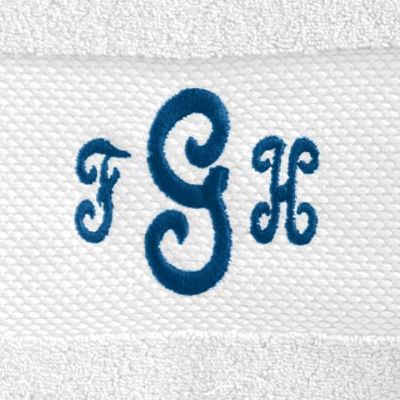 Frontgate Resort Solid Beach Towel Monogram Option in 100 Cotton