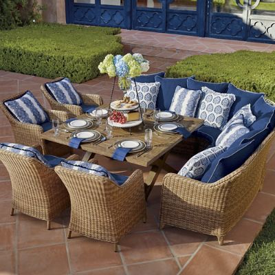 Frontgate patio best sale dining sets