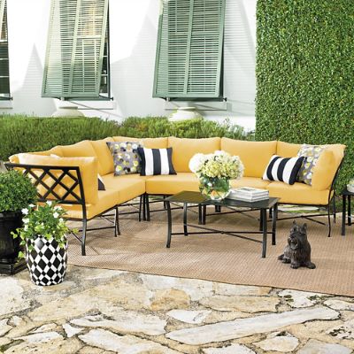 Fairfield Outdoor Sectional Collection Grandin Road