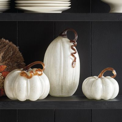 Glass Pumpkins | Grandin Road