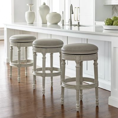 Backless swivel counter online height stools