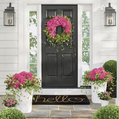 Haley Fuchsia Hydrangea Greenery | Grandin Road