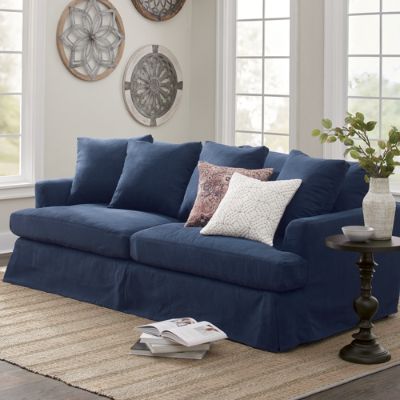 Ava slipcovered store sofa