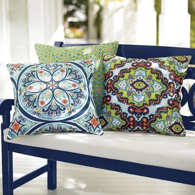 Janice Outdoor Pillow Collection Grandin Road