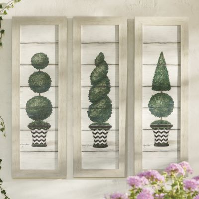 Topiary Outdoor Wall Decor Grandin Road