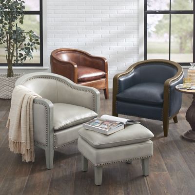 Augusto Club Chair Ottoman