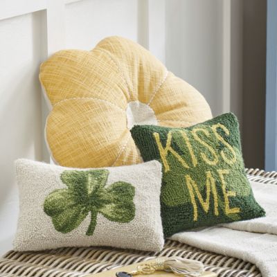 BoredKoalas Funny St. Patrick's Day Pillows Irish Irish You were Naked Pun  Leprechaun Funny St Patricks Day Throw Pillow, 16x16, Multicolor