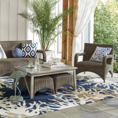 Rockland Outdoor Wicker Collection | Grandin Road