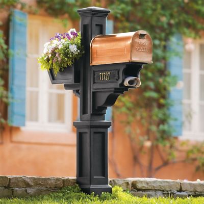 Post, Mailbox, Flower Box, and Newspaper Holder Grandin Road