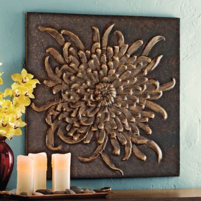 Chrysanthemum Wall Art Hanging | Grandin Road