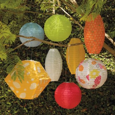 Solar Hanging Lanterns Grandin Road