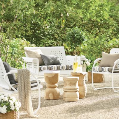 Retro best sale outdoor setting