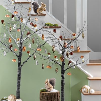Martha Stewart Holiday Forest Trees Grandin Road