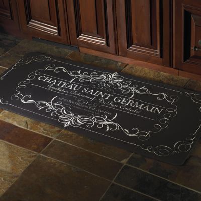 Cushioned Wine Bistro Kitchen Mat