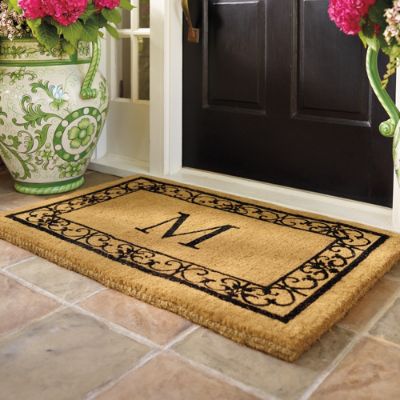 Monogram Doormat / Large Initial Doormat / Custom Doormat