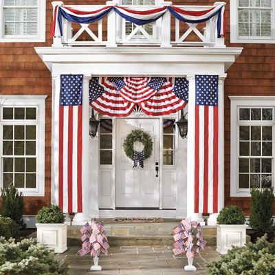 Patriotic Swag & Bunting Collection Grandin Road