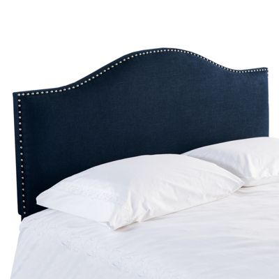 Nailhead Linen Headboard Grandin Road
