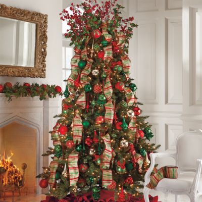 Emerald Christmas Tree Decor Kit | Grandin Road