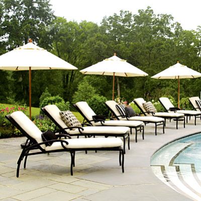 Plaza Chaise Lounge with Cushion Grandin Road