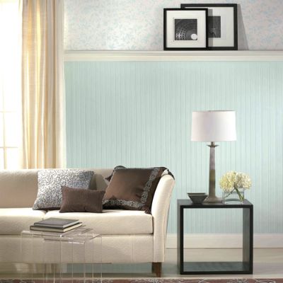 Beadboard Paintable Wallpaper | Grandin Road